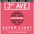 3rd Avenue Super Light Acoustic Guitar Strings