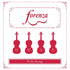 Forenza Violin Strings Set 4/4 to 3/4 Stringed Instruments - String Sets