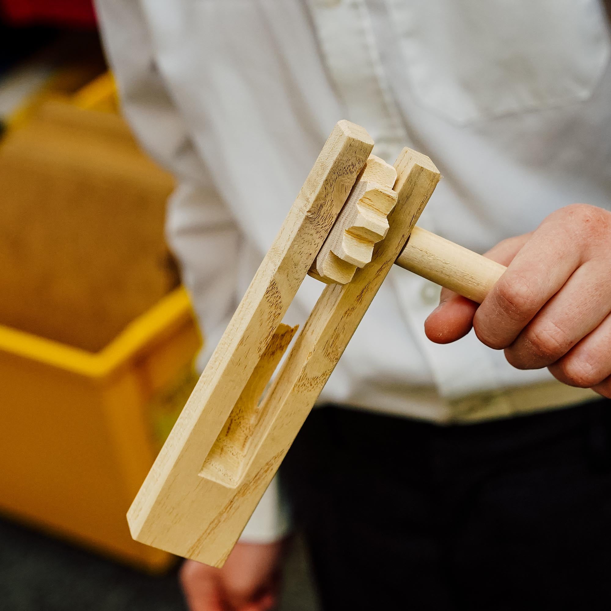 Hand Held Ratche A-Star Handheld Wooden Ratchet – NMII