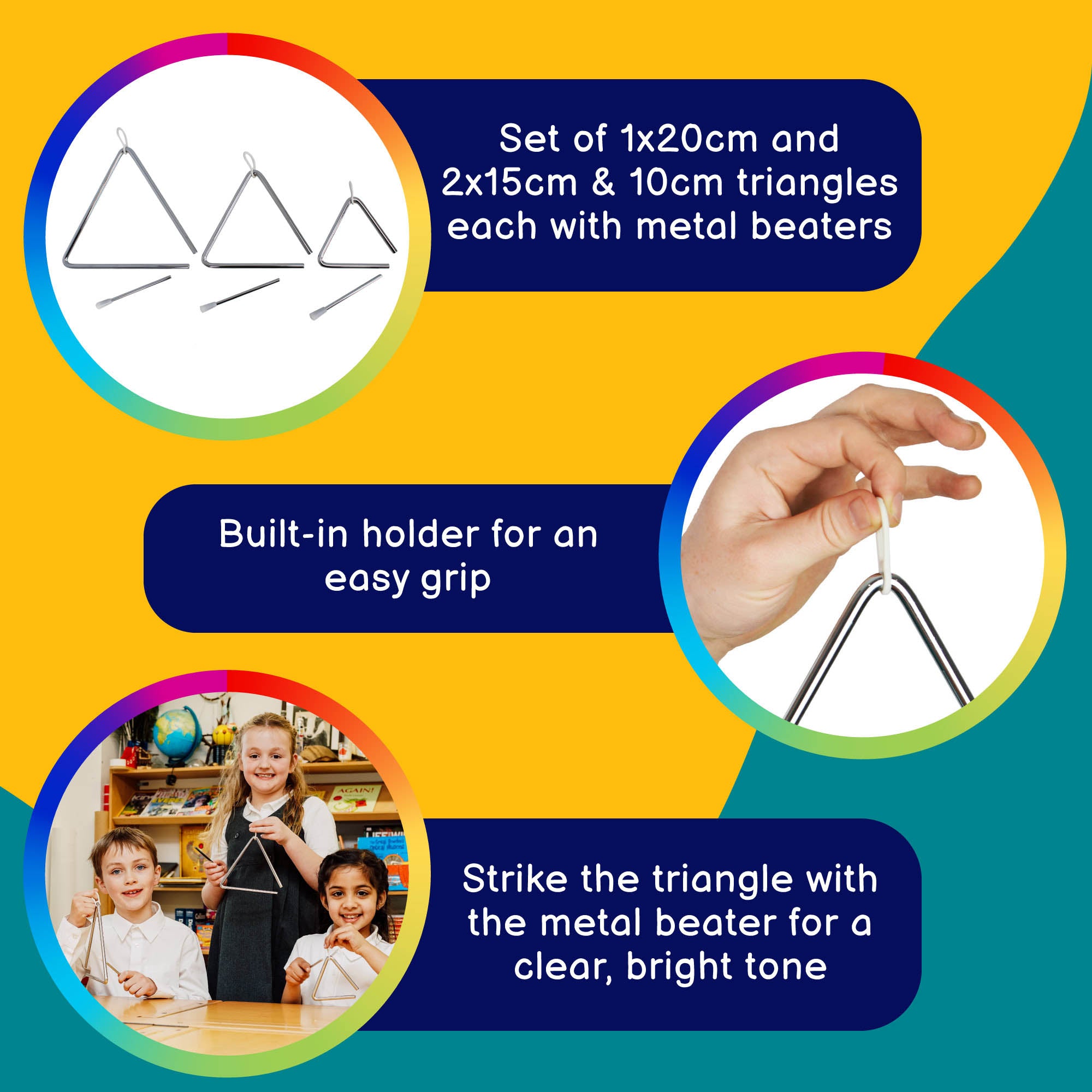 A-Star Triangles - Pack of 5