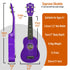 3rd Avenue Soprano Ukulele Pack - Purple