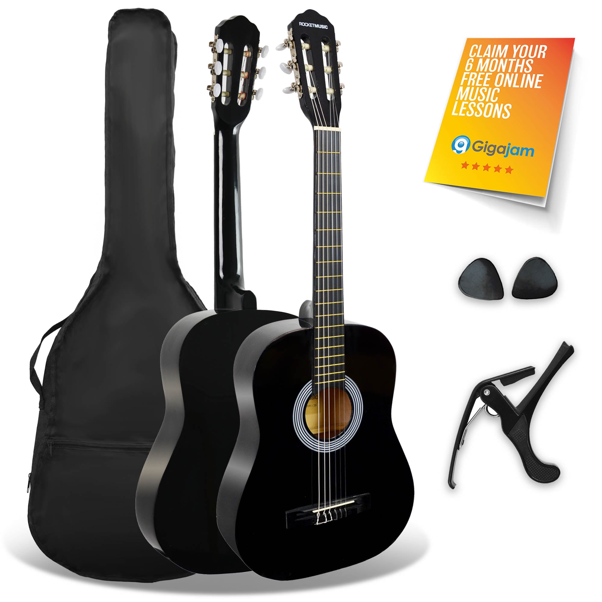 XF 3/4 Size Classical Guitar Pack