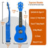 3rd Avenue Soprano Ukulele Pack - Blue