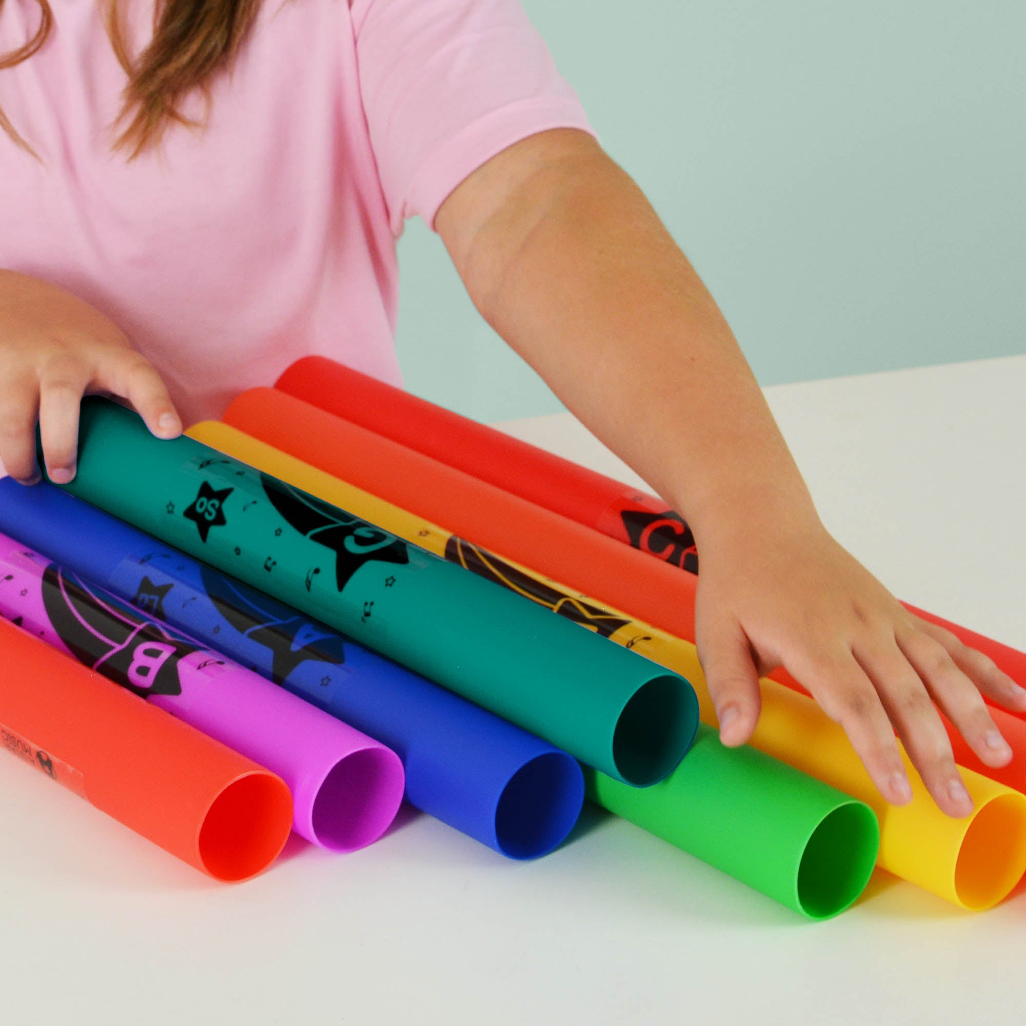 A-Star Sound Tubes 8-Note C Major Diatonic Set