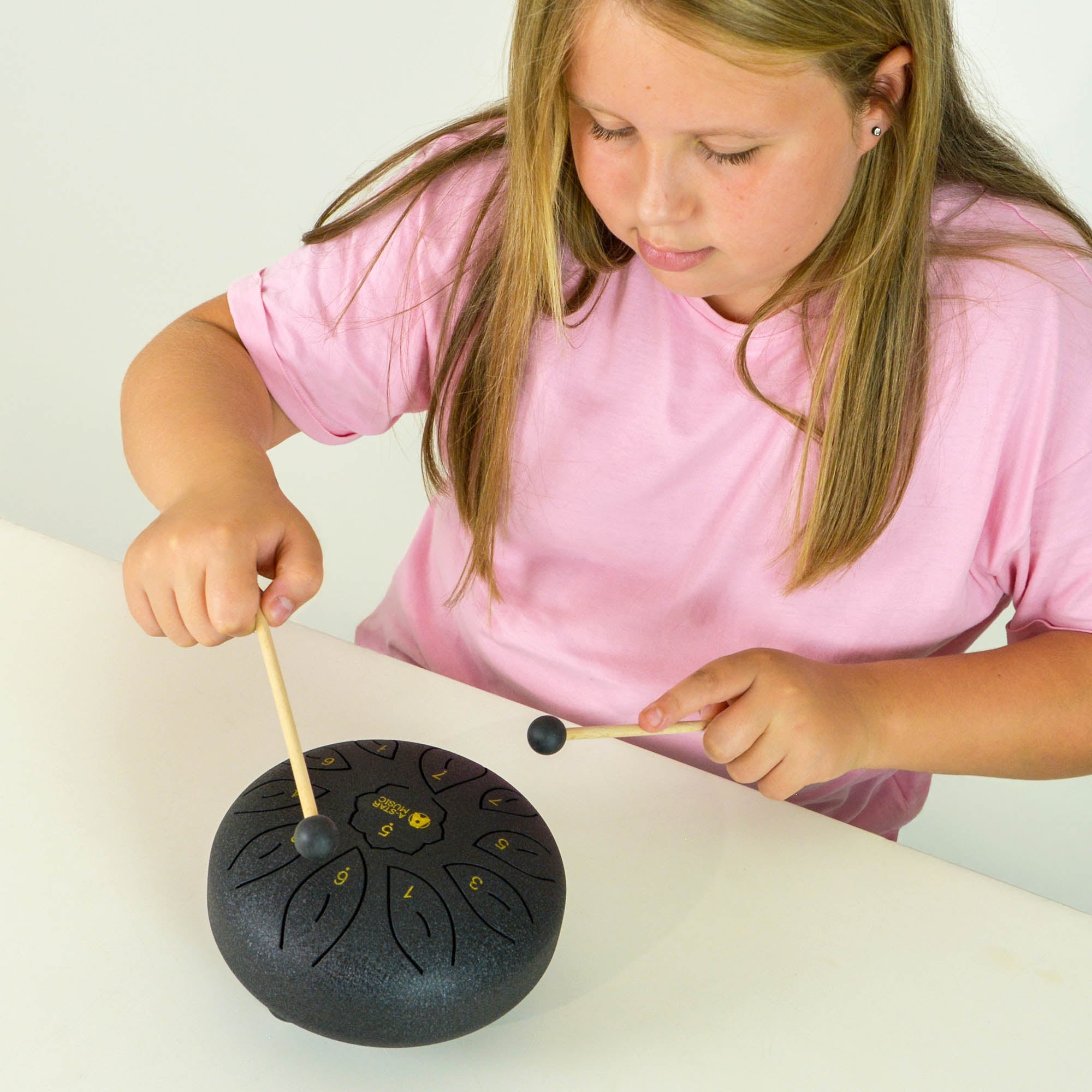 A-Star 6 Inch Tongue Drum - Black