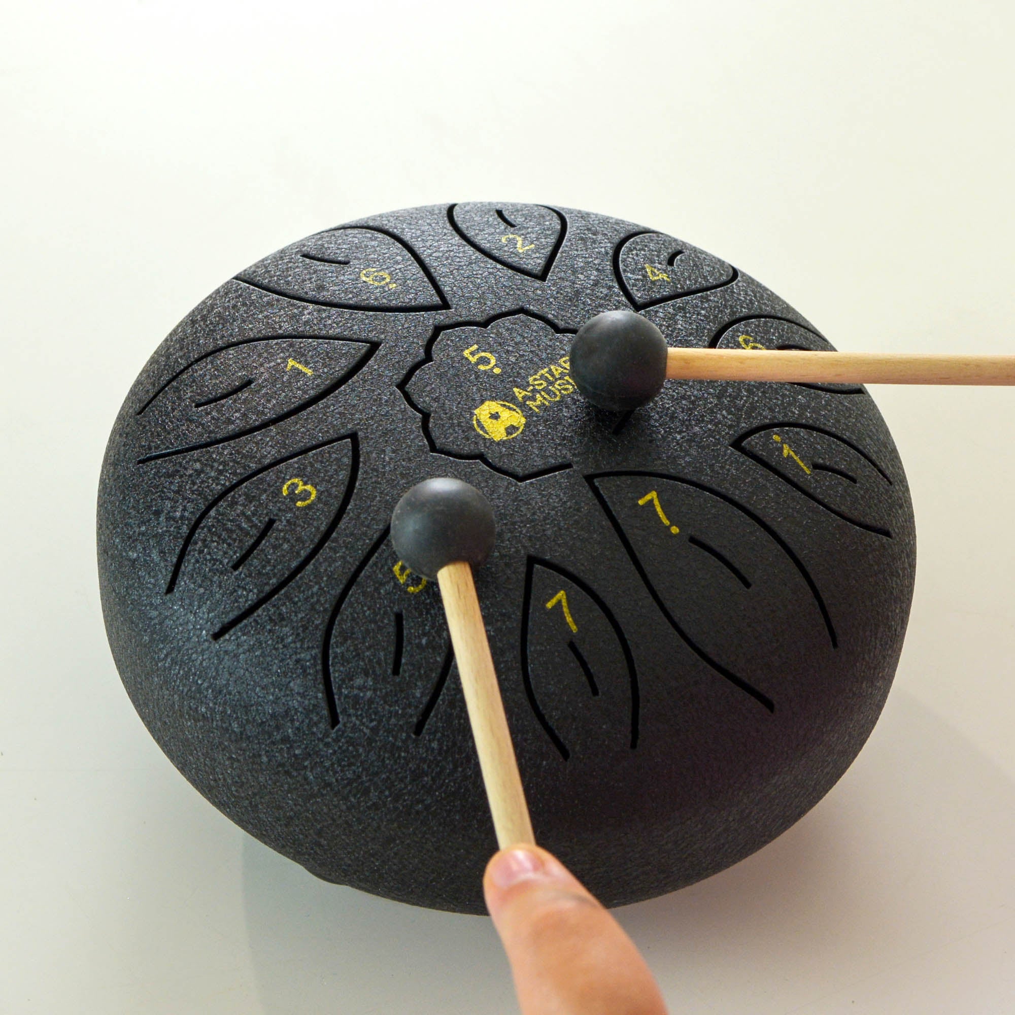 A-Star 6 Inch Tongue Drum - Black