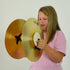 A-Star Brass Marching Cymbal Pair 14 Inch