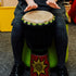 A-Star Painted Djembe - 8 Inch