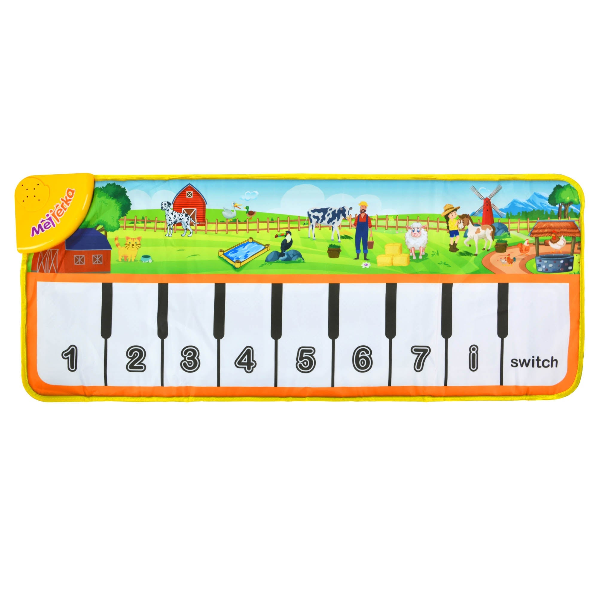 Little Star Piano Farm Mat