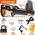 3rd Avenue Full Size Electric Guitar Pack with Amp