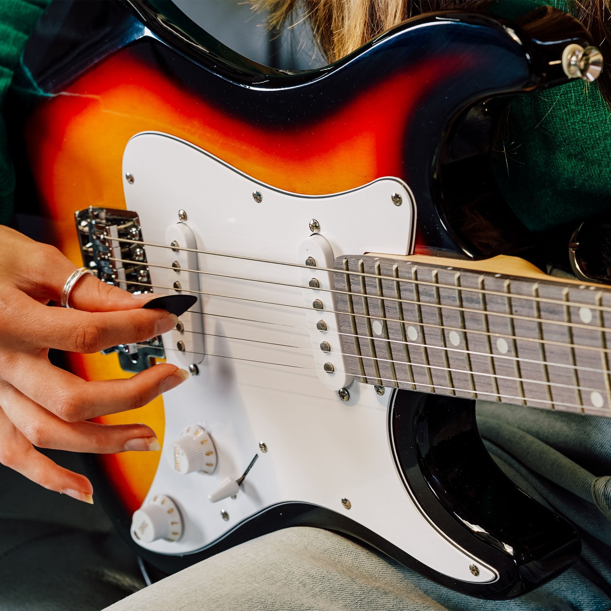 3rd Avenue 3/4 Size Electric Guitar Electric Guitars#Colour_Sunburst