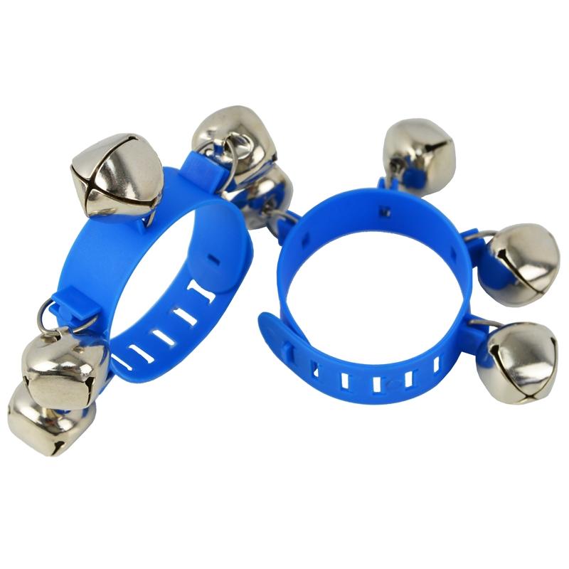 A-Star Plastic Wrist Bells Pair - Blue